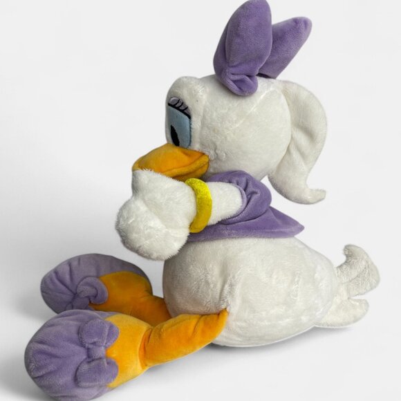 Disney DAISY DUCK Plush 16" Stuffed Animal Toy Doll Purple Outfit & Bow - Picture 4 of 9